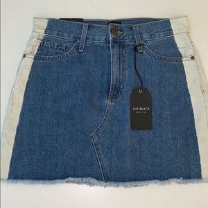 Just Black Denim Skirt